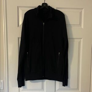 Men's Black Full-Zip Jacket